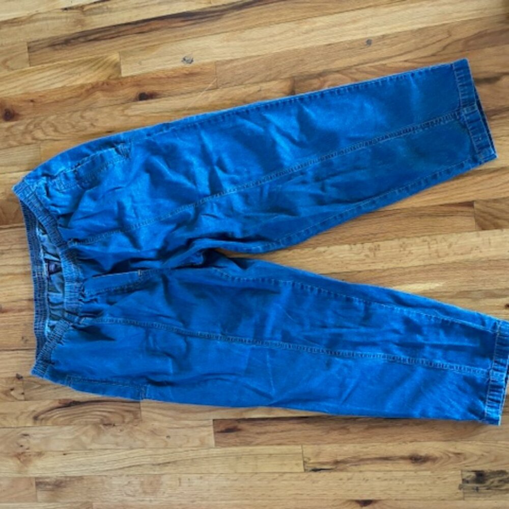 roamans denim pull on jeans size 22w
